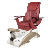 Spa pedicure chair Dolphin Crystal Gold