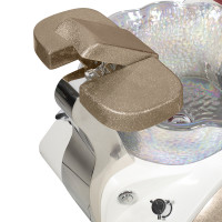 Spa pedicure chair Dolphin Crystal Gold Purple/White