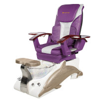 purple / white