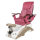 Spa pedicure chair Dolphin Crystal Gold Pink