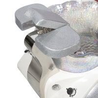 Spa pedicure chair Dolphin Crystal Silver