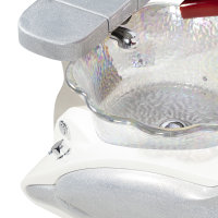 Spa pedicure chair Dolphin Crystal Silver Pink