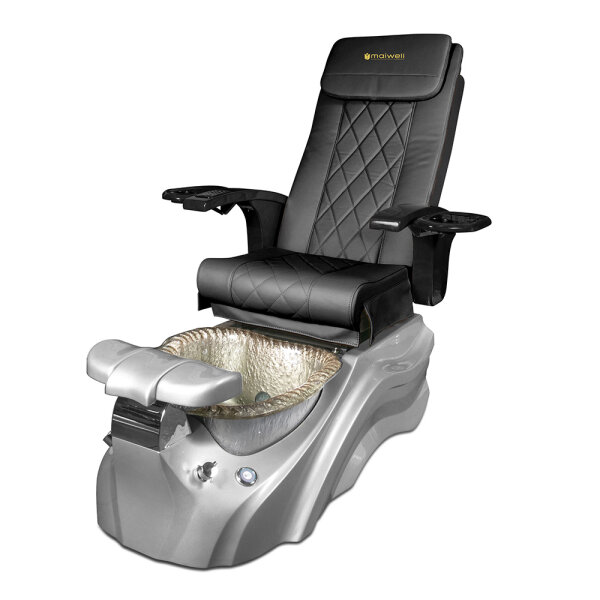 Spa Pediküre Stuhl Space Silber