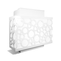 Reception counter Bubble LED White