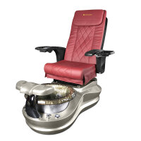 Spa Pediküre Stuhl Orbit Gold/Rot