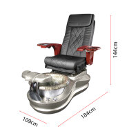 Ghế Spa Pedicure Orbit Vàng/Đỏ