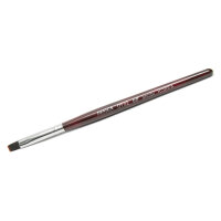 Gel Brush Design Oval Korea Red Size 10