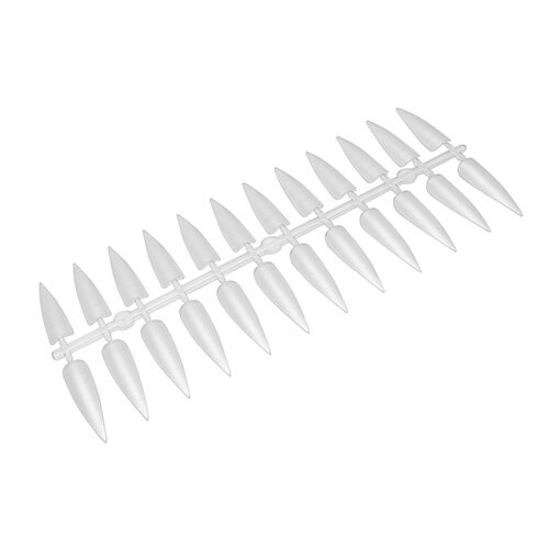 Design Nageltips Klar spitz 240 Stk.