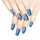 Diamond Dipping Powder Türkis (No. 110) 56g - Glitzerndes Nageldesign-Pulver