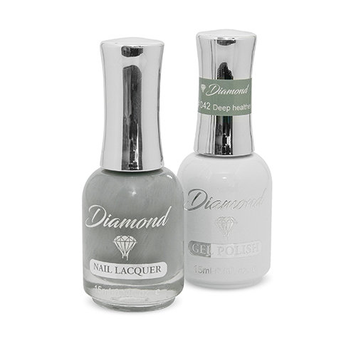 Diamond Double Gel + Nagellack No.42 Deep Healther