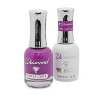 Diamond Double Gel + Nail Nail No.60 Dark Purple