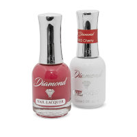 Diamond Double Gel + Nail Polish No.63 Cherry