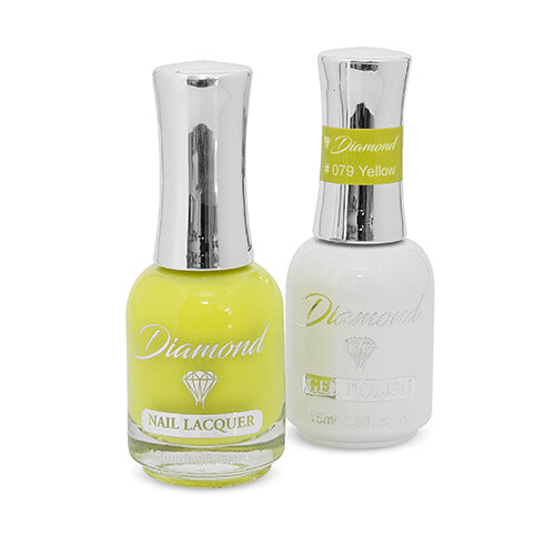 Diamond Double Gel + Nagellack No.79 Yellow