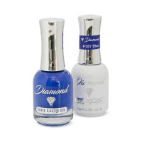 Diamond Double Gel + Nagellack No.87 Blue