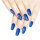 Diamond Double Gel + Nagellack No.87 Blue
