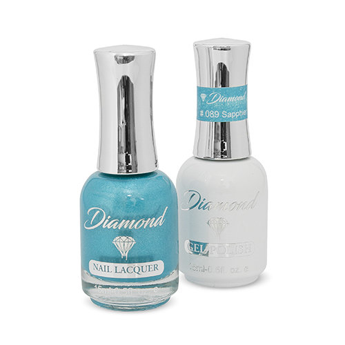 Diamond Double Gel + Nagellack No.89 Saphire