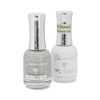 Diamond Double Gel + Nail Polish No.94 Metallic Silver