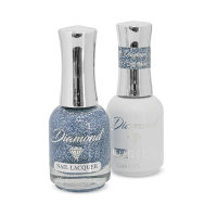 Diamond Double Gel + Nail Polish No.112 Old Blue