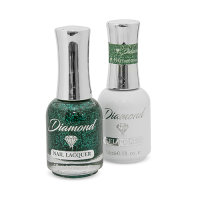 Diamond Double Gel + Nagellack No.116 Dark Green