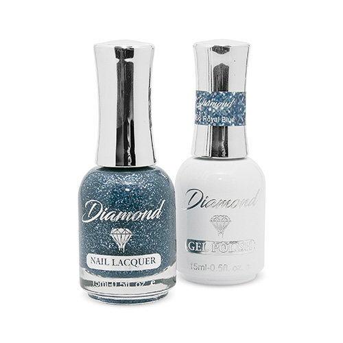 Diamond Double Gel + Nagellack No.108 Royal Blue