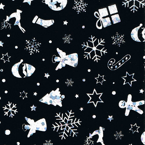 Foil sticker Christmas #02