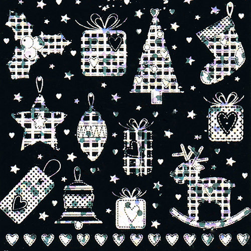 Foil sticker Christmas # 03