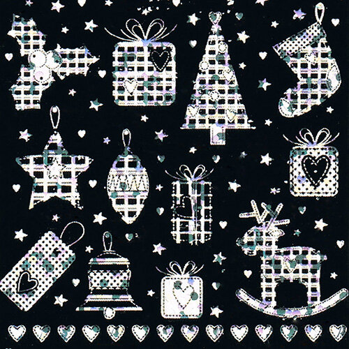 Foil sticker Christmas #03