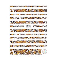 Nail art sticker Leopard