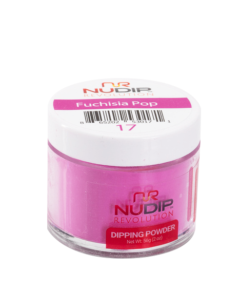 NuRevolution Dipping Powder (17) Fuchsia Pop 56g