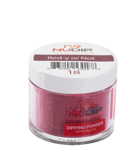 NuRevolution Dipping Powder No 18 Red Y Or Not 56g