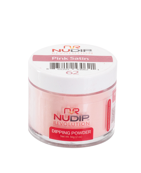 NuRevolution Dipping Powder No 62 Pink Satin 56g