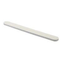 Nail file White oval Grain 80/80 KOREA