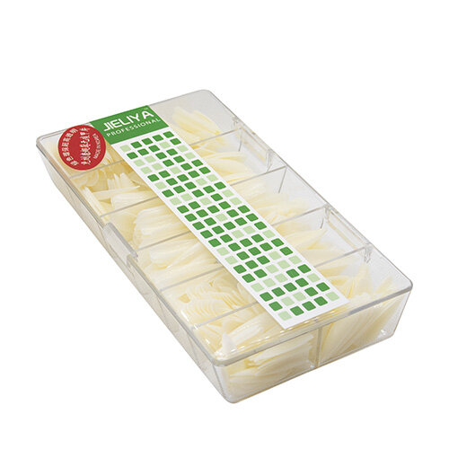 Đầu móng tay Natural Jieliya nhọn hộp 550 miếng