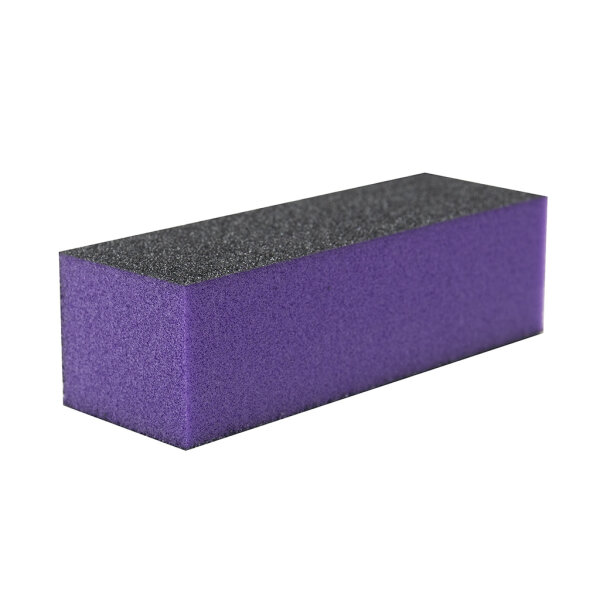 Nagelbuffer Lila/Schwarz 3-seitig Körnung 60/100 USA 500Stk.