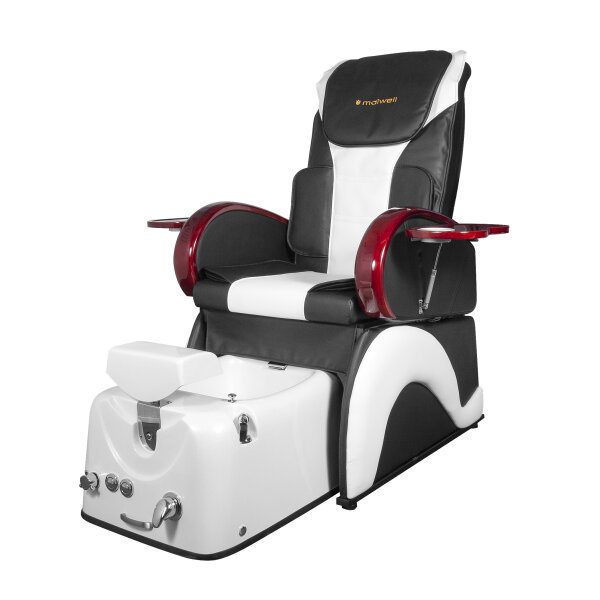 Ghế Spa Pedicure Fusion Đen/Trắng
