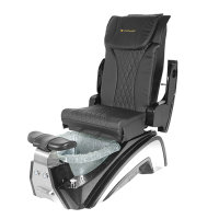 Spa pedicure chair Comet Black clear