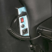 Spa Pediküre Stuhl Comet Schwarz klar