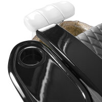 Spa pedicure chair Comet White