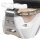 Spa pedicure chair Comet White