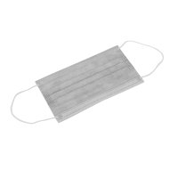 Disposable mouth and nose mask 3-ply Gray 50pcs