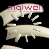 maiwell Pearl Nail Tips Sizes 0-10 in a bag of 50