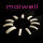 maiwell mother-of-pearl nail tips size 3 in a bag of 50
