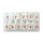 maiwell Nail tips colored Size 0 - 10 Pearl 550pcs