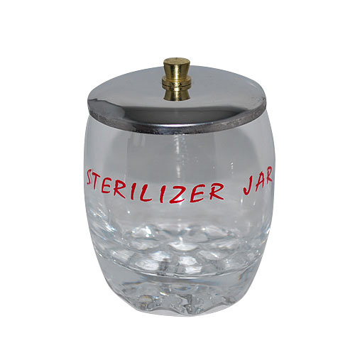 Desinfektionsglas Sterilisator mit Metalldeckel 200ml