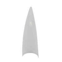 Natural Nageltips Stiletto Größe 9 im 50er Beutel