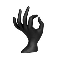 Decorative Hand Chantal Acrylic Black