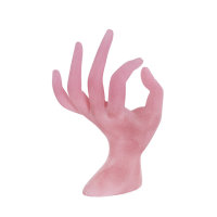 Decorative Hand Chantal Acrylic Pink