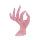 Dekohand Chantal Acryl Rosa