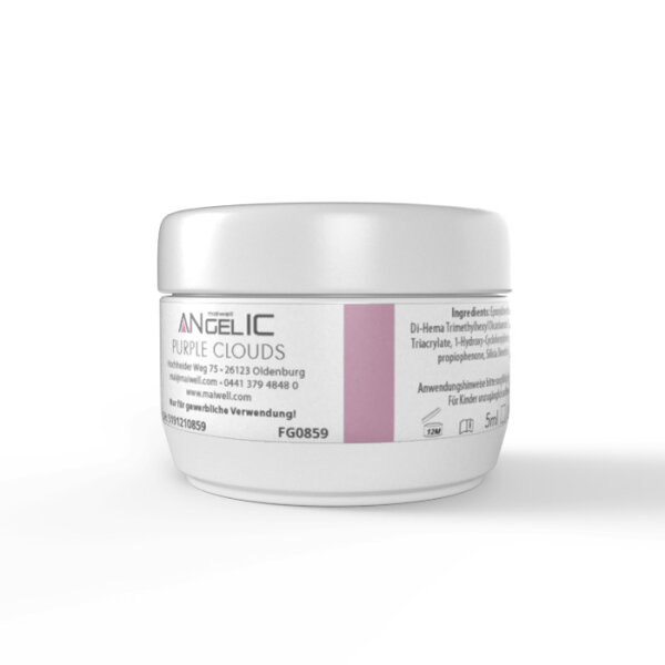 maiwell anGELic Nagelgel Altrosa (Purple Clouds) - 15 ml
