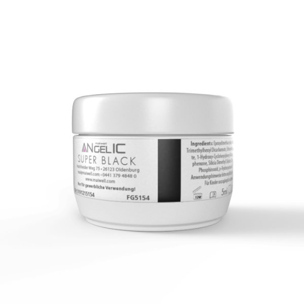 maiwell colour gel anGELic - Super Black 15ml
